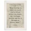 "Book Quote VI" by Misty Michelle, Ready to Hang Framed Print, White Frame