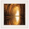 "Lochem Reflections" by Martin Podt, Ready to Hang Framed print, White Frame