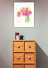 "Speak in Flowers" by Kait Roberts, Ready to Hang Framed Print, White Frame