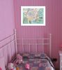 "Bloom for Yourself" by Kait Roberts, Ready to Hang Framed Print, White Frame