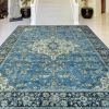 Jat Traditional Medallion Washable Indoor Area Rug or Runner Rug