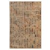 Naem Modern Geometric Lines Abstract Boho Area Rugs Or Runner Rug
