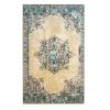 Decklan Floral Medallion Traditional Indoor Area Rug or Runner Rug