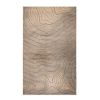 Veer Modern Abstract Wood Grain Indoor Area Rug or Runner Rug
