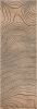 Veer Modern Abstract Wood Grain Indoor Area Rug or Runner Rug