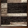 Rockwood Modern Geometric Patchwork Indoor Area Rug or Runner