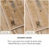 Naem Modern Geometric Lines Abstract Boho Area Rugs Or Runner Rug